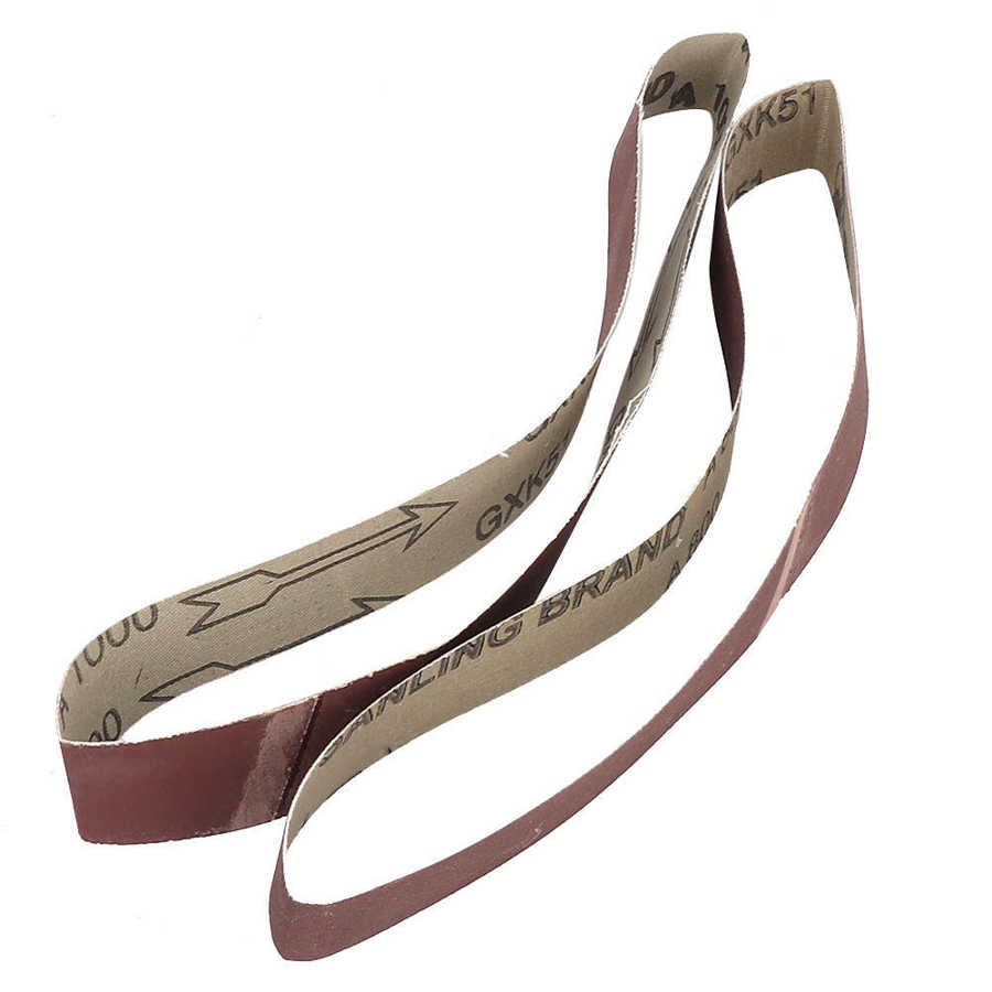 Sanding Belt Sander Sanding Belt 533*30mm Alumina Sanding Machines and Applications Furniture Metal Hardware for Spot Welding