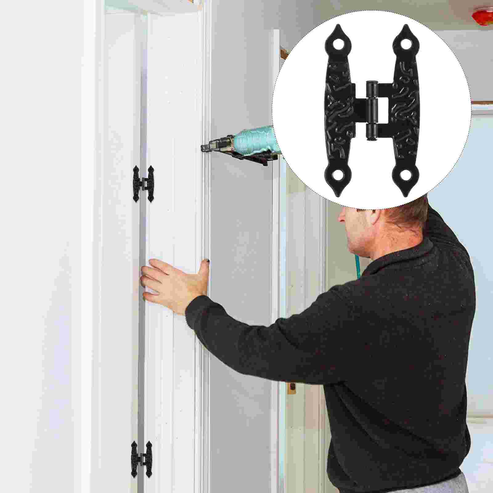 10Pcs Houten Doos Scharnieren Antieke Mini Scharnieren Vervanging Scharnieren Diy Close Onderdelen