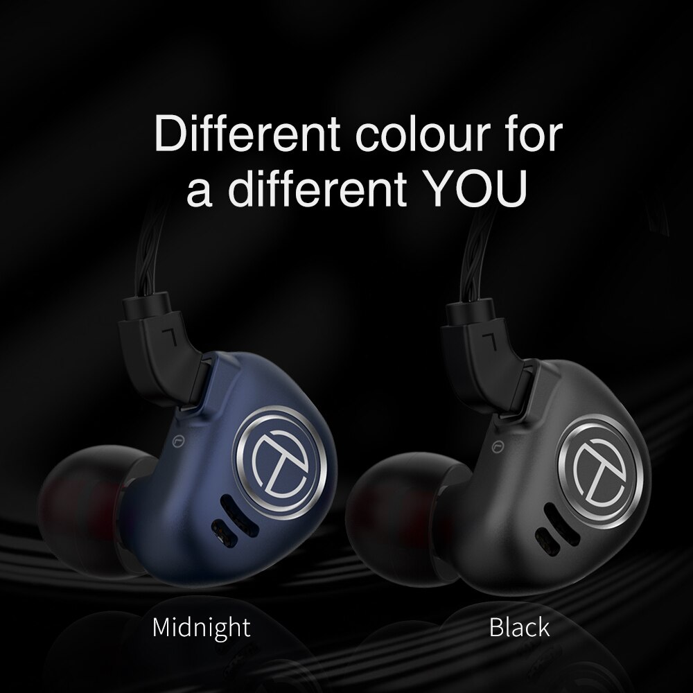 TRN V90 4BA+1DD Metal Headset Hybrid Units HIFI Bass Earbuds In Ear Monitor Earphones Noise Cancelling Earphone V80 ZS10 PRO X6