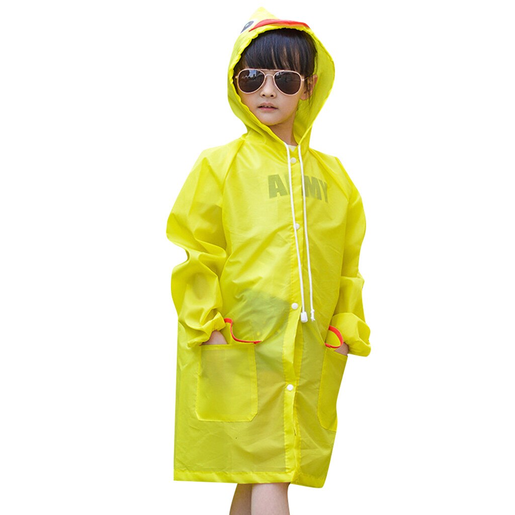 Baby boy baby girl coat children cartoon poncho waterproof polyester one-piece raincoat children raincoat
