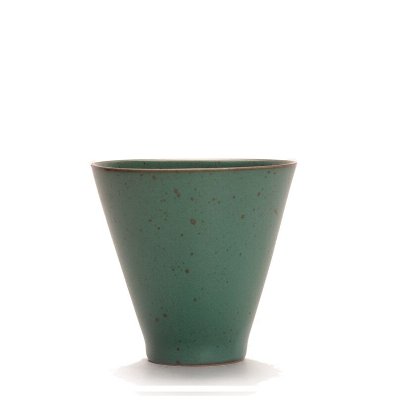 Cerámica gruesa de estilo japonés, taza de té de viento, cambio de horno, taza de té de cerámica antigua, taza maestra, taza individual, tazas de cerámica: Glaze glaze