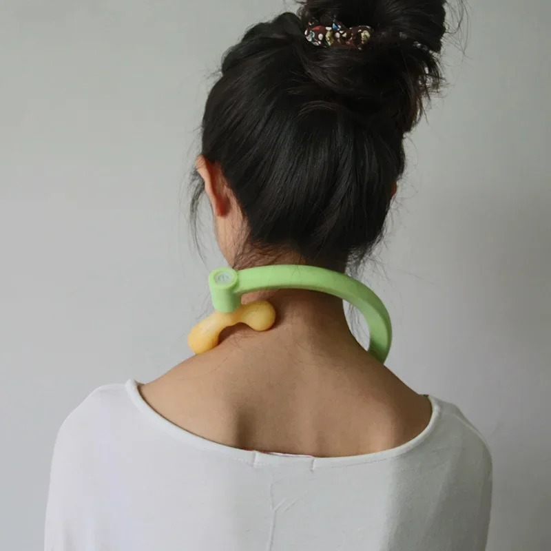 Shoulder blade massage hook, back meridian shoulder cervical hook, waist kneading acupoint hammer