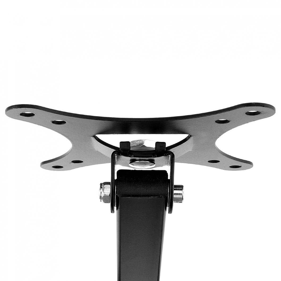 10KG Adjustable Flat Panel Frame TV Wall Mount Bracket Support 10 Degrees Tilt with Small Wrench for 10-26 Inch LCD LED Monitor