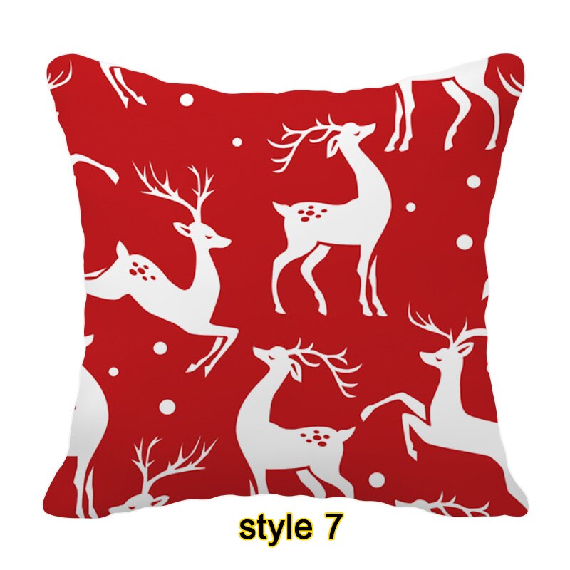Kuddfodral i bomullslinne julserie kuddfodral heminredning kuddfodral soffa kuddfodral höstkuddfodral: 7