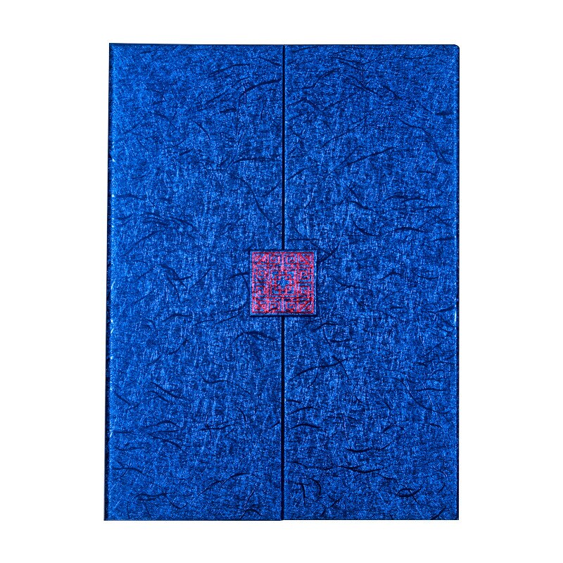 1PCS Silk Pattern Certificate of Honor Book Shell A4 European-style Certificate of Honor Cover Shell Folder