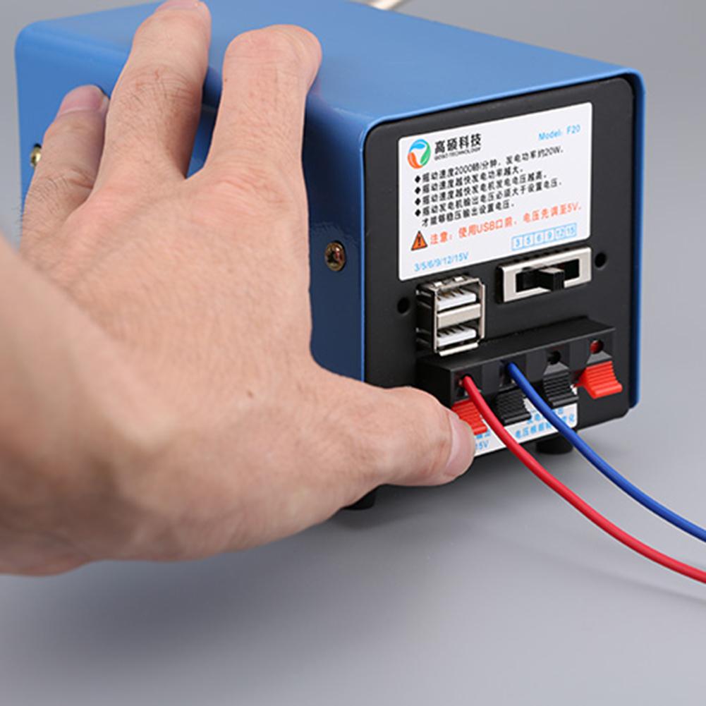 Notfall Handkurbel Generator draussen Notfall Energie Überleben Handy, Mobiltelefon Energie Tragbare Wiederaufladbare Hand Kurbel Generator draussen