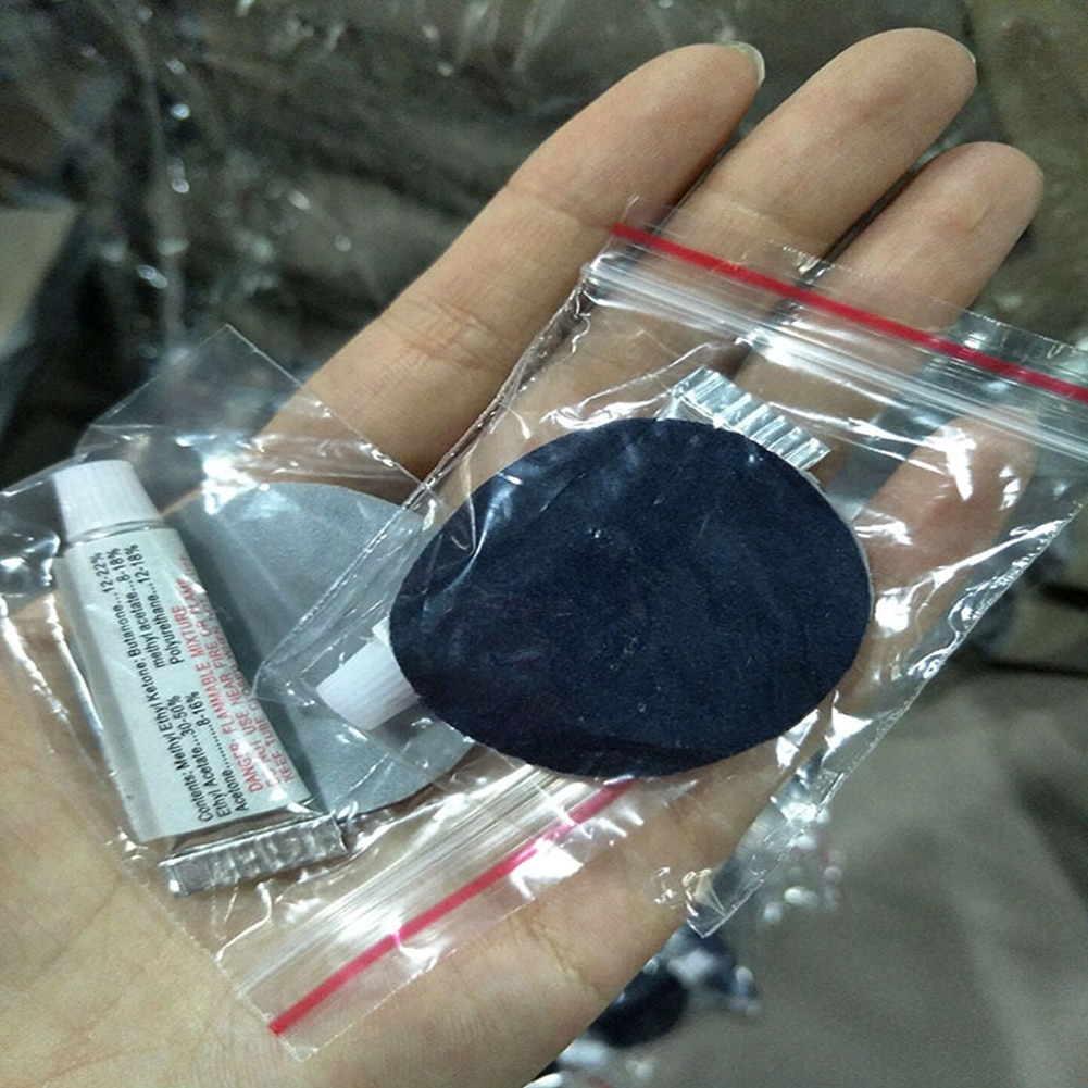 2 Sets Mattress Swimming Pool PVC Sofa Repair Raft Boat Repair Kit Inflating Air Bed Kayak Patches Glue Canoe