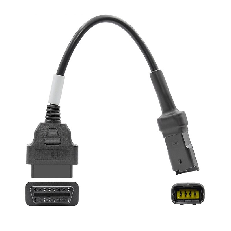 Auto Diagnostic Tool OBD to 4 Pin Adapter Connector for DUCATI Motorcycle