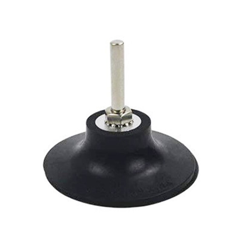 Soporte de almohadilla de disco N0HB, adaptador de cambio rápido, 1 Juego de discos de lijado mejorados, soporte de 1/2/3 pulgadas para pulir herramientas giratorias redondas: 3 inch 69mm