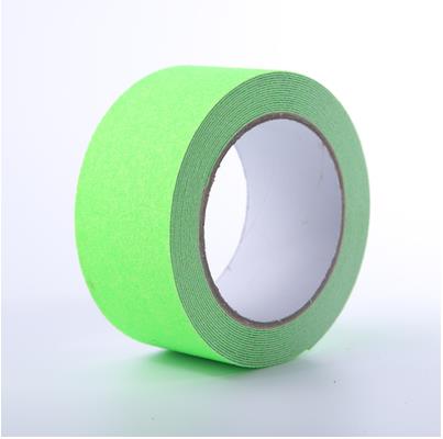 5cm*5meters Anti-slip tape PVC self-adhesive wear-resisting stair steps Grind arenaceous prevent slippery adhesive tape: Fluorescent Green