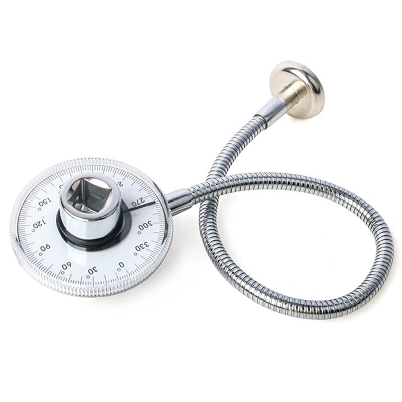 Medidor de ángulo de torsión de 1/2 pulgadas, herramienta de medición de rotación de ángulo, 360 °, ,