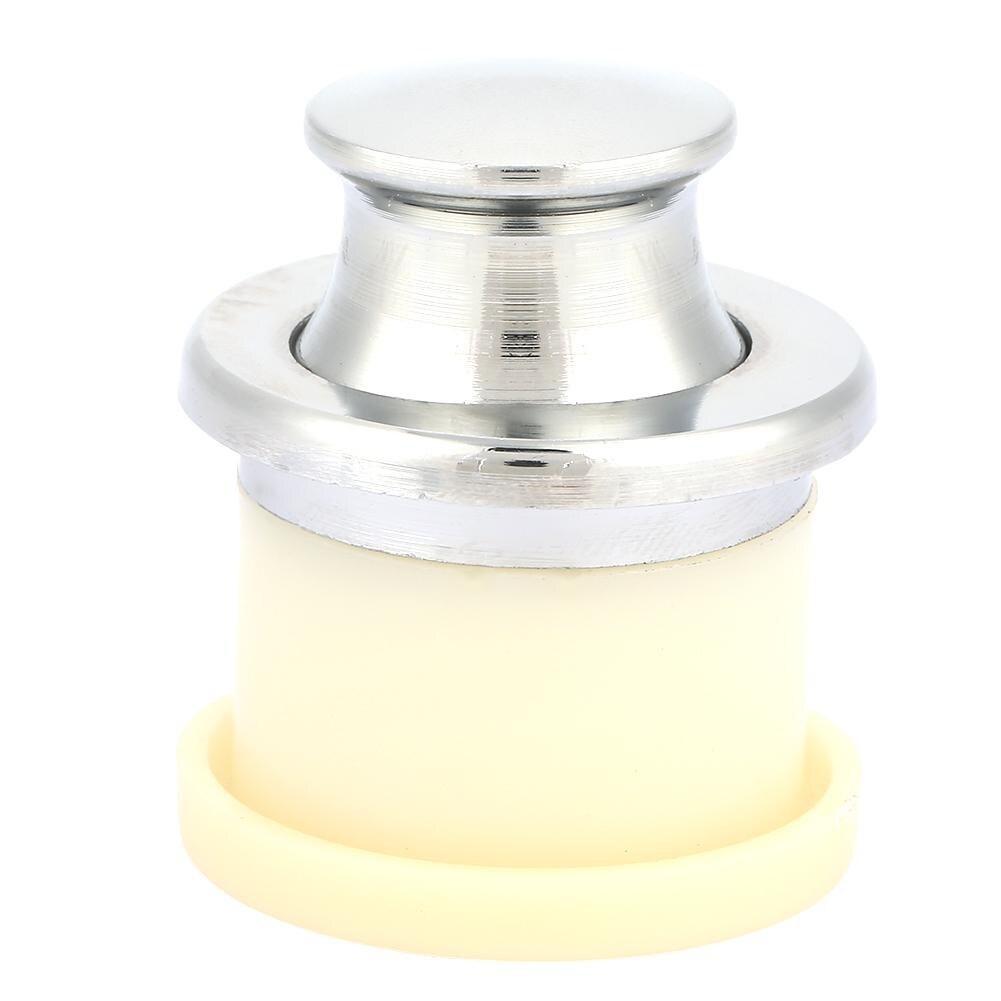 Zinc Alloy Retractable Door Handle Furniture Cabinet Handle Embedded: Bright chrome