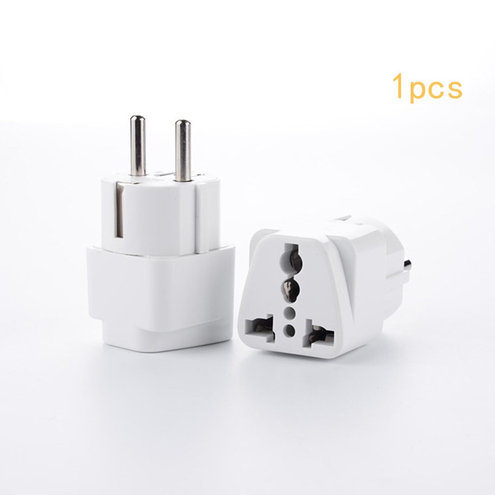 German Standard Converter US AU to Europe Travel Plug Adapter Korea European Standard Power Plug Converter
