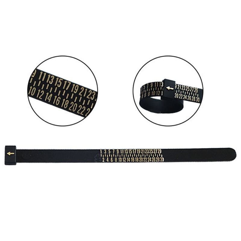 Bagoues de Bague - Tailles US/HK/JP/EU/UK - Portée de Mesure 11.5cm - Matériau PU: 3