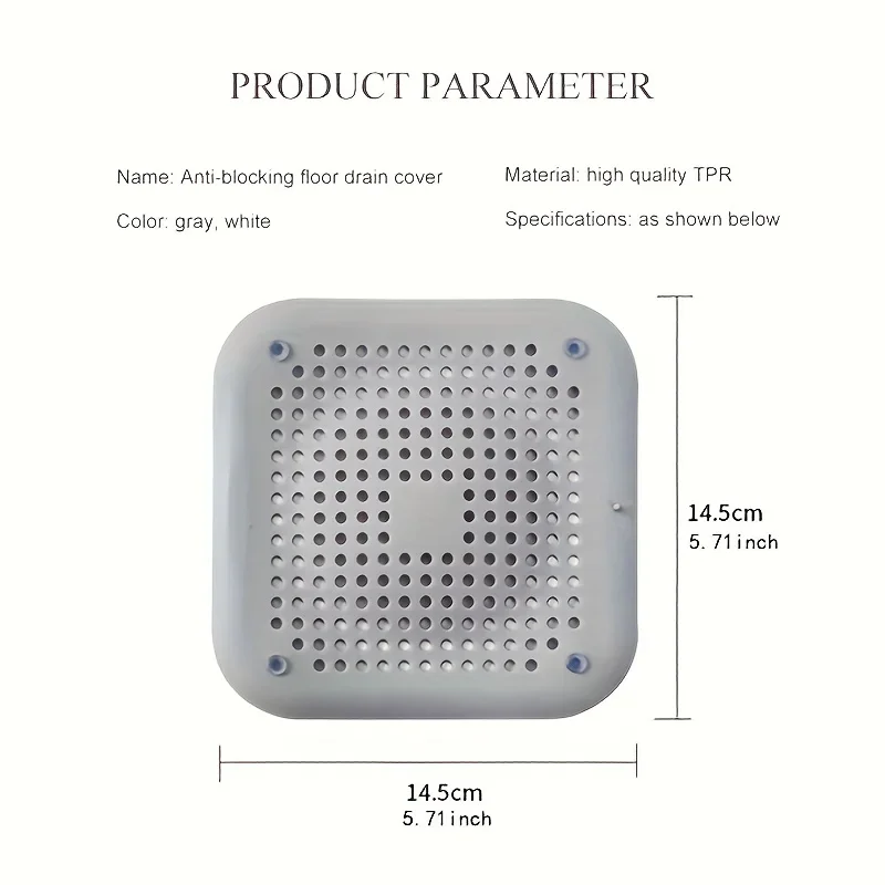 Haarfilter Gootsteen Anti-Blocking Zeef Bad Douche Afvoerputje Stopper Siliconen Keuken Deodorant Plug Badkamer Accessoires