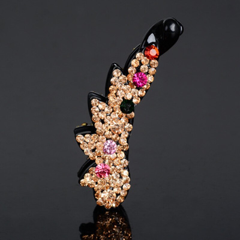 Clip à griffes en cristal coréen pour femmes, multicolore, Clip à fleur banane, pour couleurs de mariage, 1 pièce, offre spéciale: Multicolor 8cm