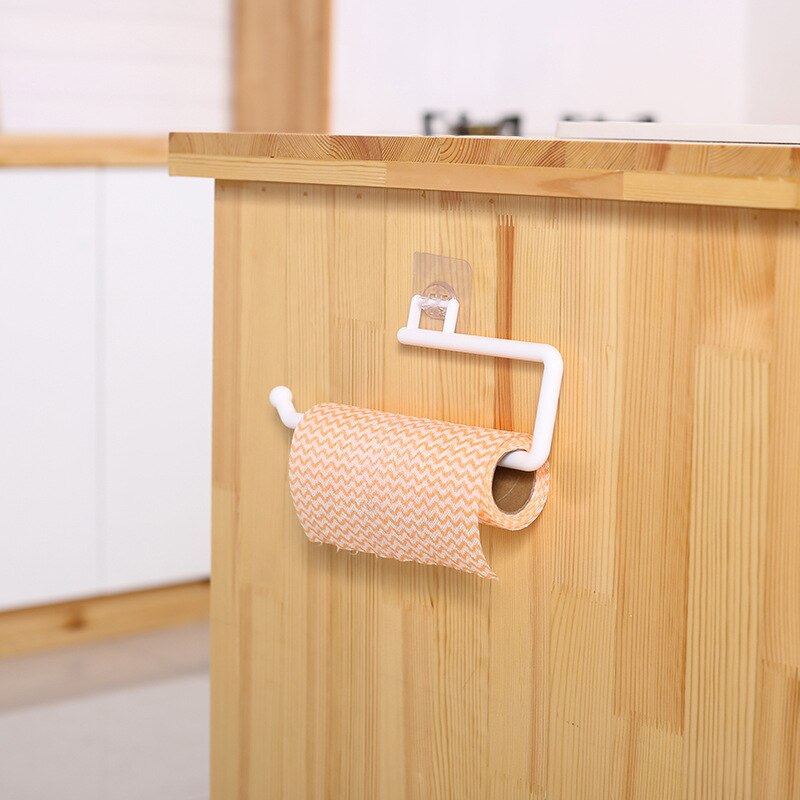 Küche Papier Rollen Halfter Handtuch Aufhänger Gestell Bar Schrank Lappen Hängen Halfter Schlecht Veranstalter Regal Wc Papier Halfter