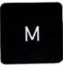 Oryginalny A1706 Keycap dla MacBook Pro 15 &quot;A1707 A1708 klucz litery 2016 2017 US układ wymiana A1706 klucz: M