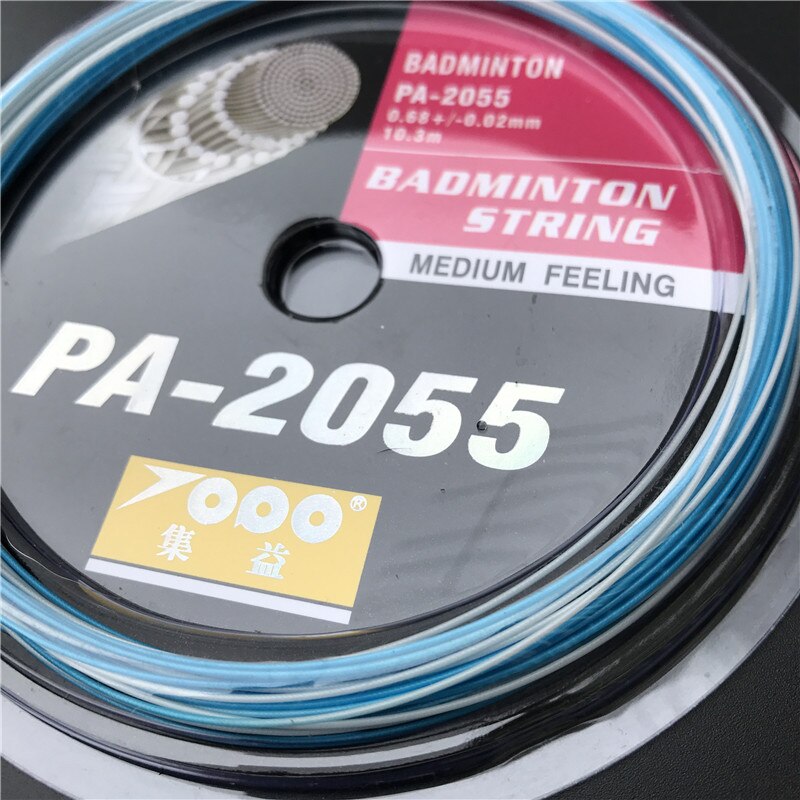 1pc pa -2055 regnbue badmintonstrenge farverige badmintonstrenge, assorteret farve 22-27 lbs: 1
