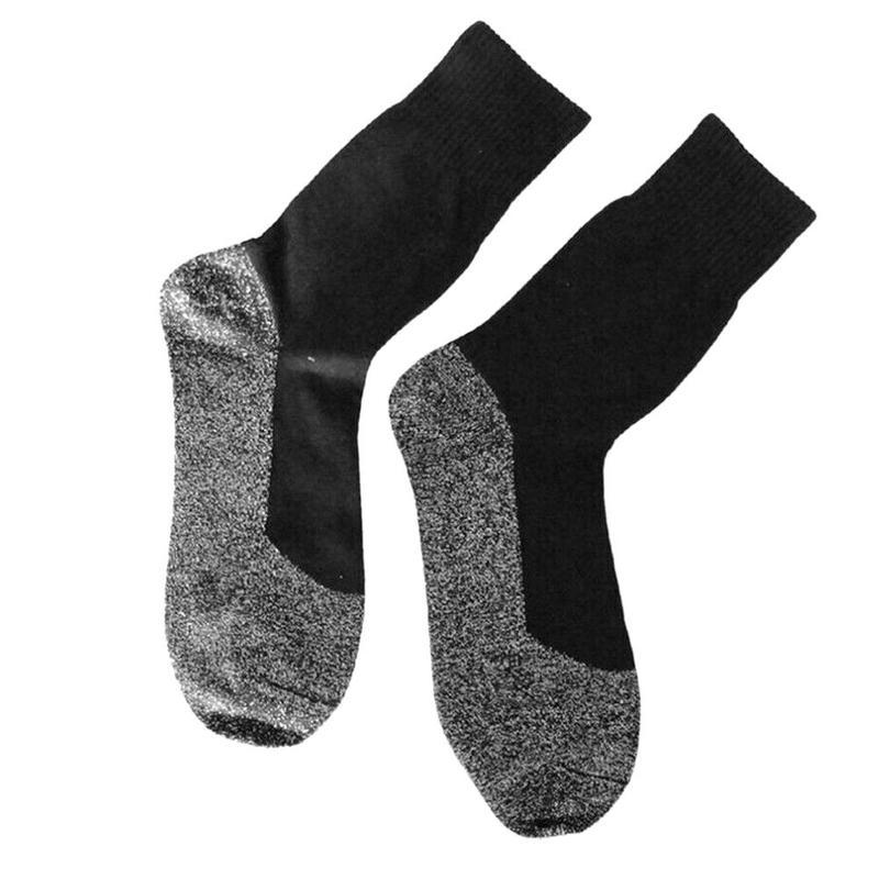 1 Pair Winter 35 Degree Thermostat Warm Socks Gestified Fiber Temperature Socks Mountaineering Ski Padded Soft Warm Socks: Default Title