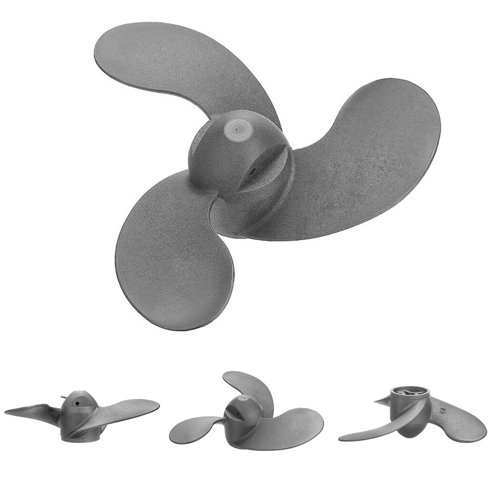 Propeller Aluminium Wit 2HP Accessoires Professionele Praktische Buitenboordmotor Installeren Boot Duurzaam Voor Yamaha