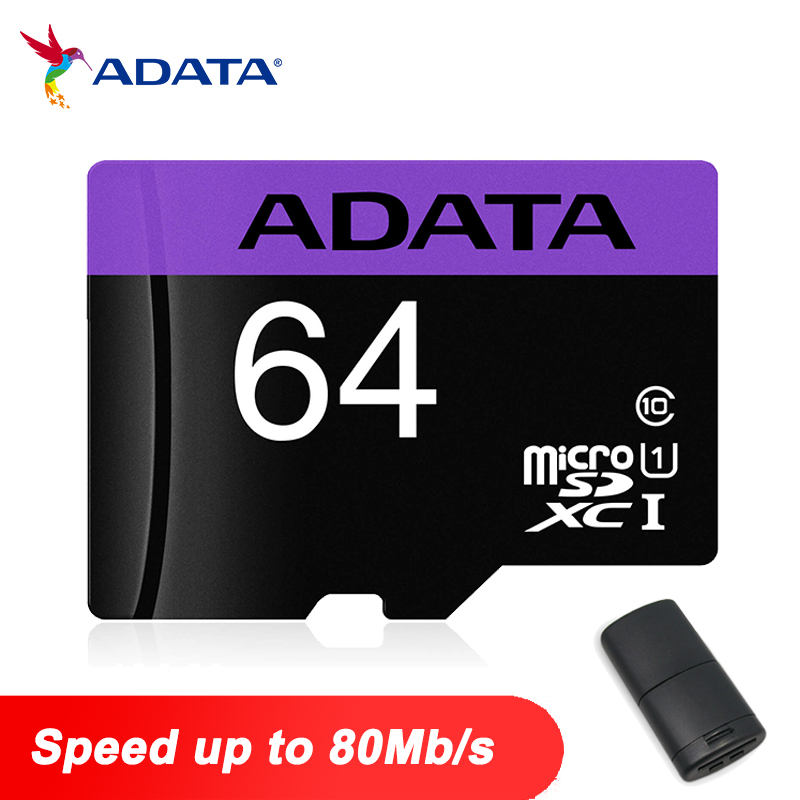 Adata Sdxc Sdhc 16Gb 32Gb 64Gb Class 10 Uhs Ik Geheugenkaart Microsd Tf Flash Card storage Card Voor Telefoon