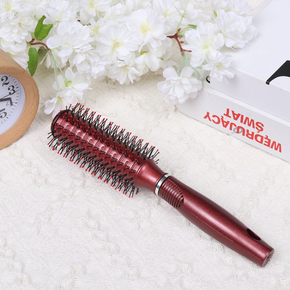 1PC Comb Shape Storage Box Roller Comb Storage Container Multi-purpose Roller Comb Concealed Portable Storage Box for: Brown