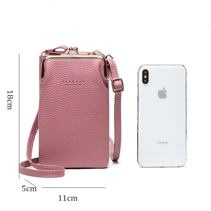 Mode Kleine Crossbody Tassen Vrouwen Mini Pu Lederen Schoudertas Messenger Bag Voor Meisjes Dames Telefoon Purse Card Pocket