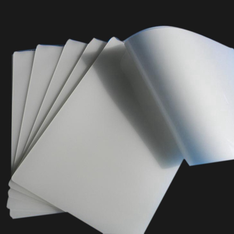 100 Stks/partij 50 Mic A4 Thermische Lamineren Film Huisdier Voor Foto/Bestanden/Card/Foto Lamineren Roll Film plastic Film