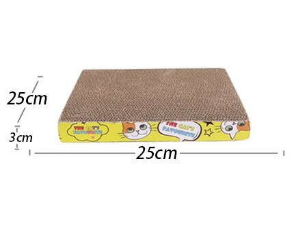 Petshy kattenkrabplank, luxe speelgoed, kattenkrabpaal, kattenpootbeschermer, kattenkrabpaal van karton: Huisdier -610-1