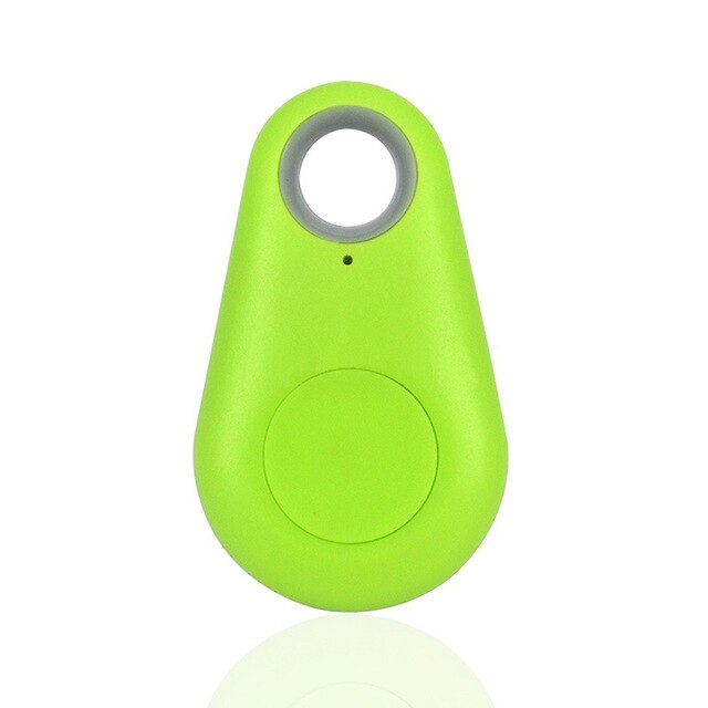 10 Bluetooth inteligente localizador GPS rastreador etiqueta cartera con alarma buscador de llaves llavero Itag Perro Rastreador niño del teléfono del coche de Antipérdida recordar: Verde