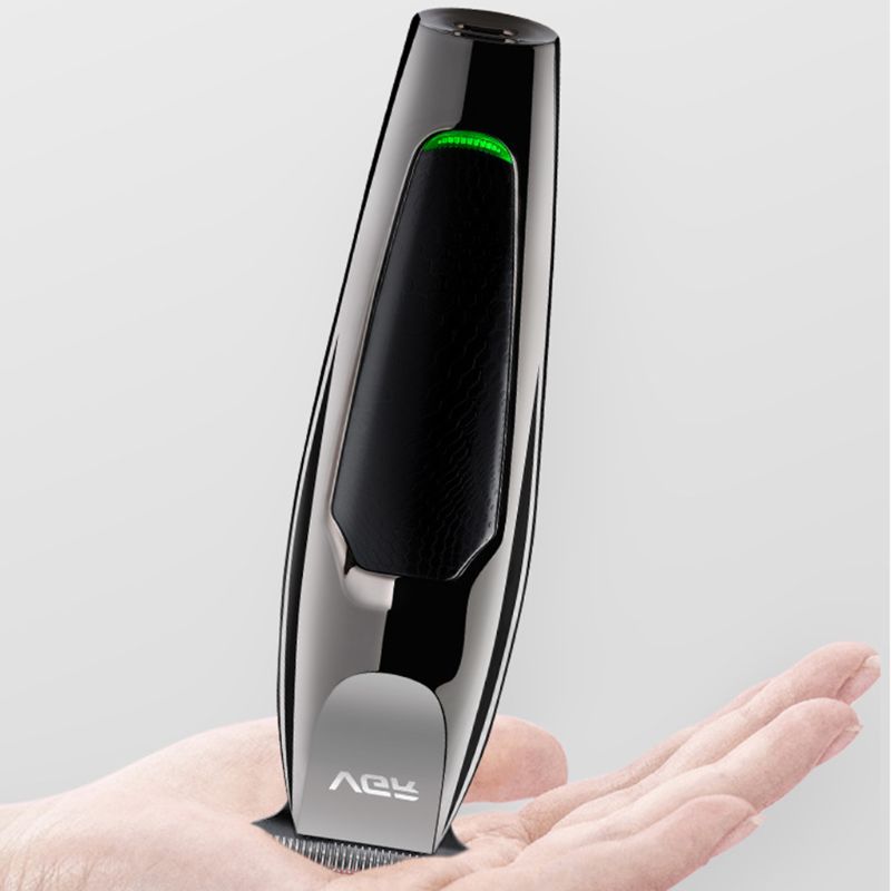 White Nick Engraving Cutter Head Hair Clipper Rechargeable Hair Trimmer Razor for Barber