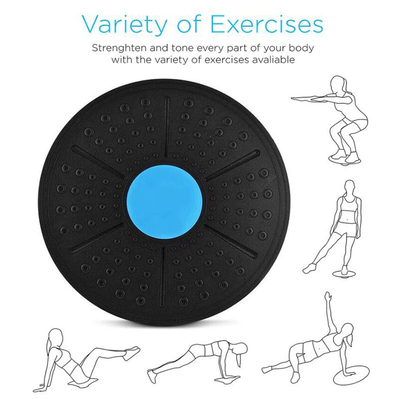 Balance Board Fitness Equipment Twist Boards Physical Therapy Equipment Twisting Back Board Thin Waist Legs Workout Non-Slip