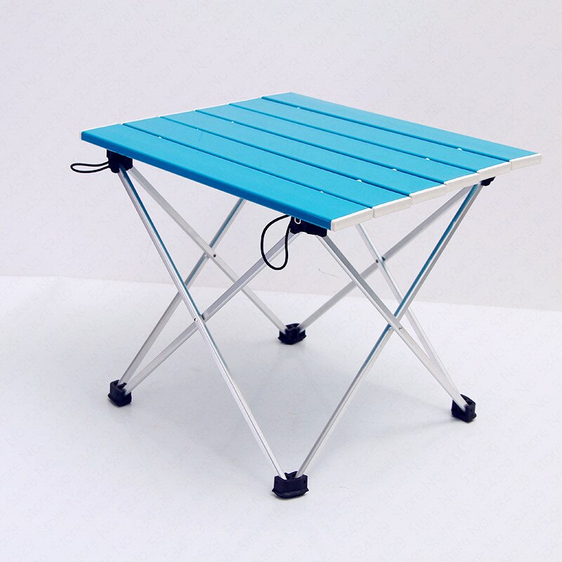 Outdoor Portable Foable Camping Table Ultra Light Aluminum Alloy Folding Table Portable Picnic Camping Barbecue Stall Table