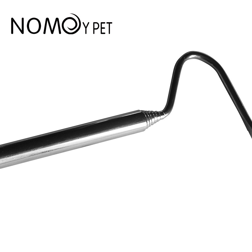 Stainless Steel Snake Hook Adjustable Long Handle Snake Catcher Tongs Reptile Catcher Stick Rattlesnake Grabber Handling Tool