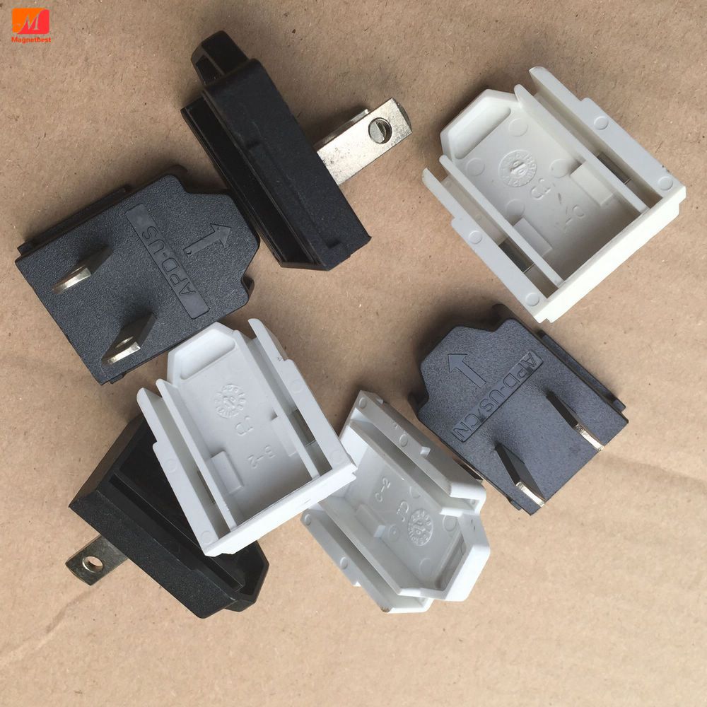 2 unids/lote APD US PLUG adaptador de conector de interruptor para fuente de alimentación APD US EU Plug disponible