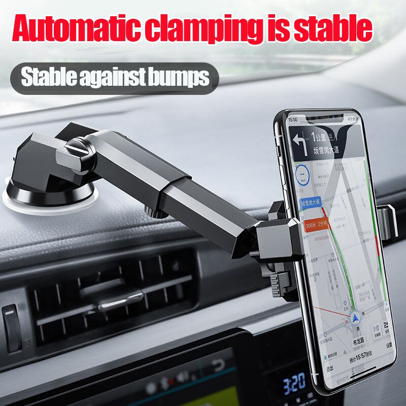 Universele Auto Mobiele Telefoon Houder 360 Graden Air Vent Mount Gps Stand Mobiele Telefoon Houder Voor Telefoon Zuignap Houder beugel