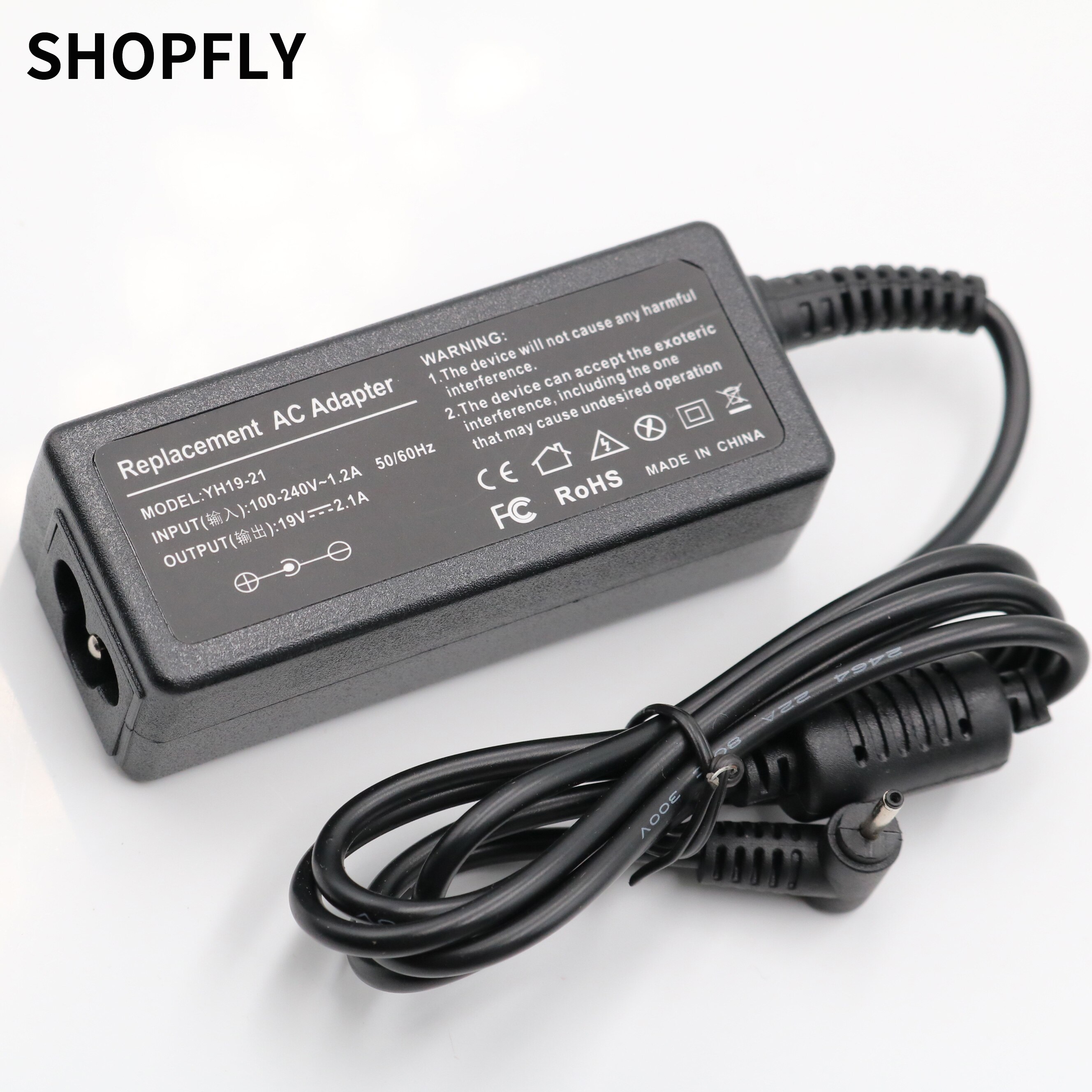 19V 2.1A Ac Adapter Laptop Oplader Voor Asus Eee Pc Netbook Lader F0754 EXA081XA 1201N ADP-40H/40PH Ab voeding