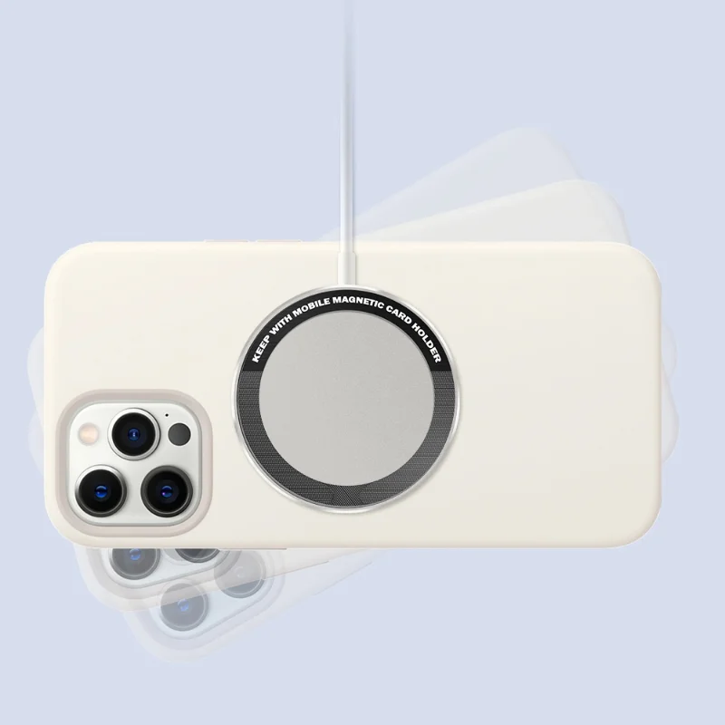 Sticker Ring for Magsafe Wireless Charging for Iphone 14 13 Pro Max 12 Mini Mobile Phone Magnetic Wireless Charger Metal Plate