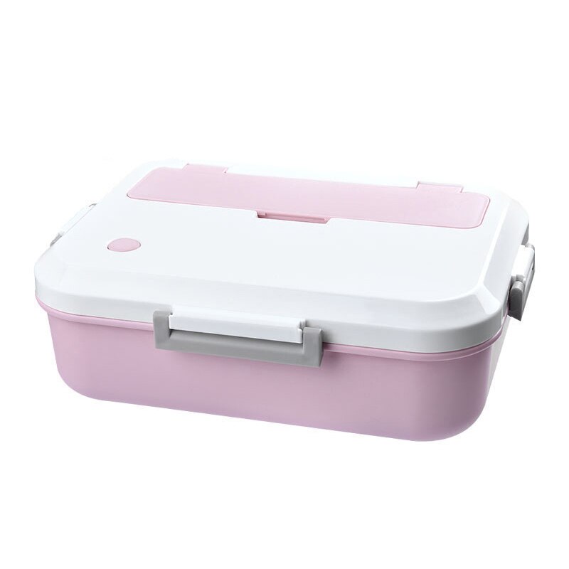 TUUTH Microwave Heating Lunch Box Phone Stand Bento Box Dinner Food Container Box for Kids School Picnic Office Workers: Pink