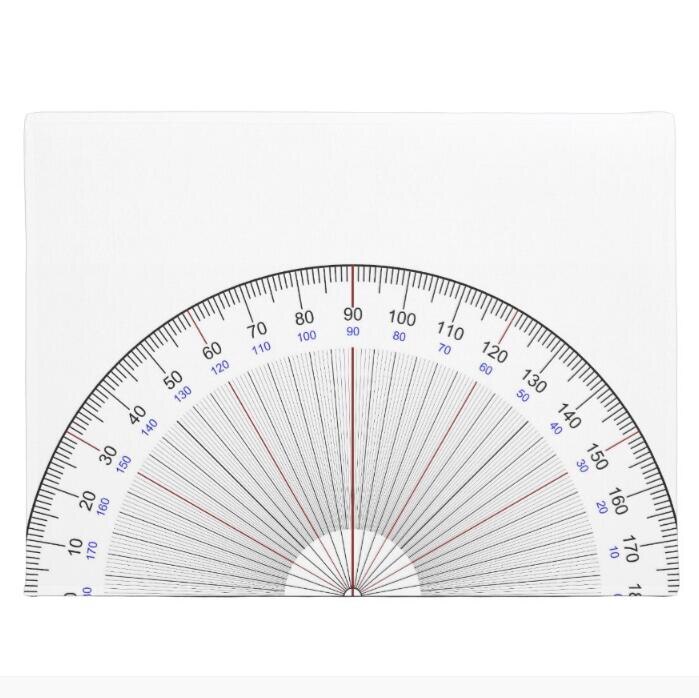 Protractor Rug Funny Cool Protractor Welcome Doormat Novelty Math... – Grandado