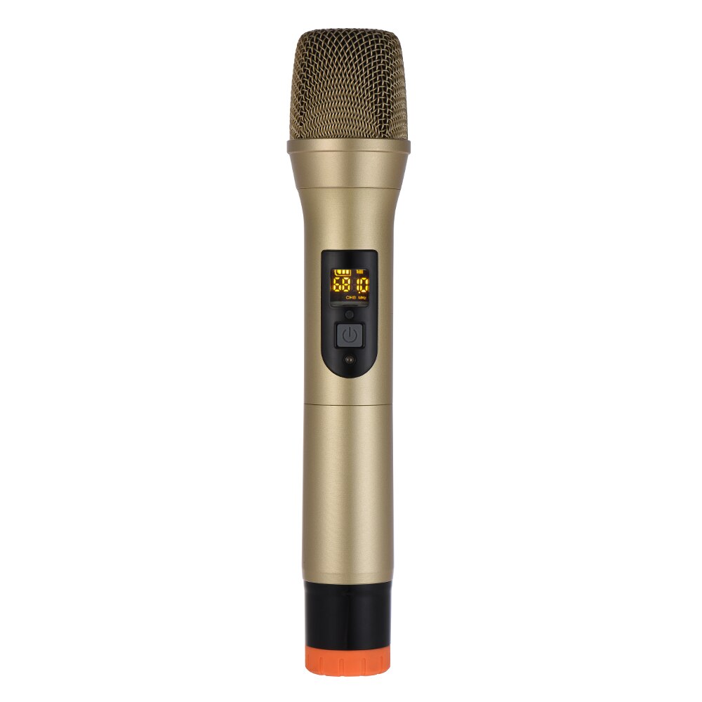 UHF Handheld Wireless Microphone Mic System 48 Channels for Karaoke Speech Home Entertainment