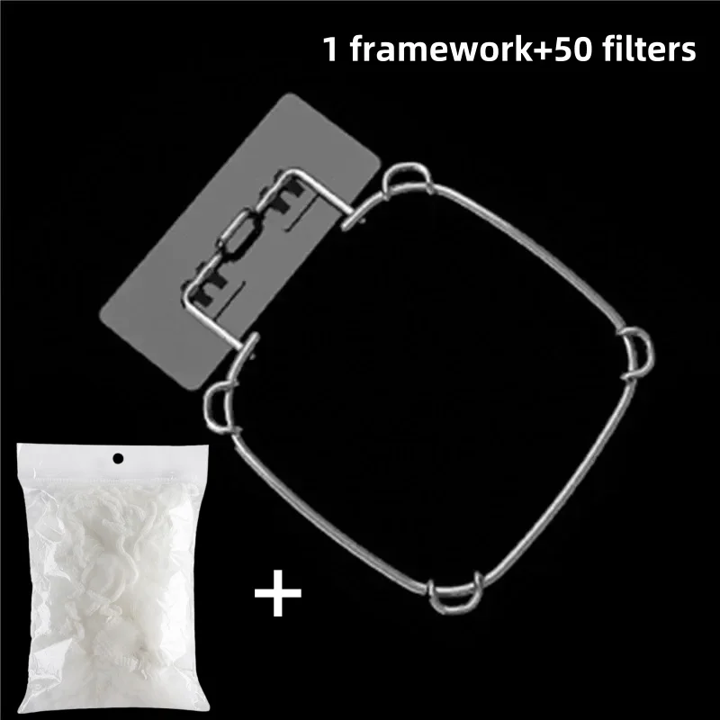 Disposable Food Scrap Sink Strainer Kitchen Sink Stainless Steel Drain Rack Garbage Strainer Rack Easy To Clean Universal Size