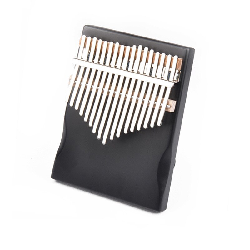 17 Keys Kalimba Thumb Piano Finger Flexible Piano African kalimba Made By Single Board Wood Mahogany Musical Instrument For Kids: nude blue