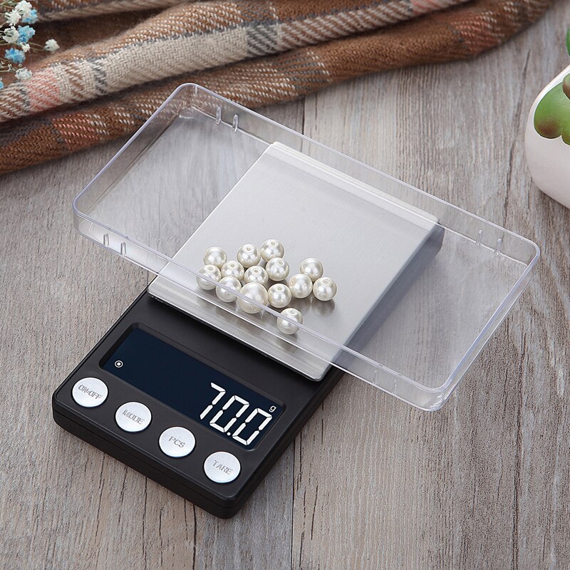 High Precision 0.01g/0.1g mini pocket Jewelry Scales Portable digital Lab Weight Gram scale Electric Balance Medicinal Use