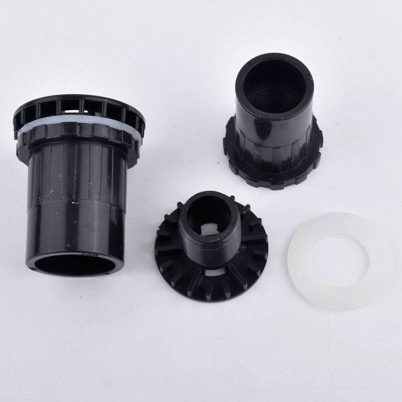 20-50mm PVC Pipe Connector Straight Drainage Joint Aquarium Fish Tank Accessories Garden Watering Irrigation Water Tube Fittings