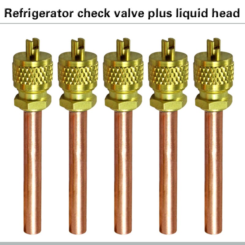 refrigerator check valve refueling head 62mm quick connector/refrigerant filling valve refrigeration accessories