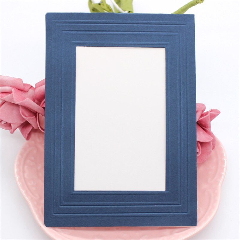 KSCRAFT Photo frame Cutting Die and Embossed Folder Set DIY Scrapbook Paper Die / Card Decoration