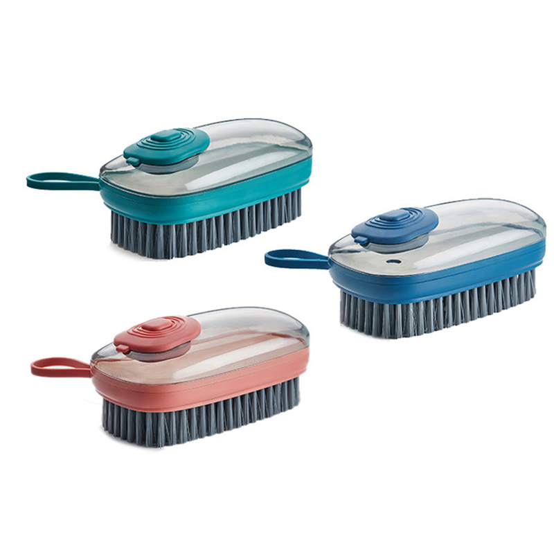 Cocina olla de lavado cepillo suave cocina lavavajillas cepillo de ropa cepillo líquido automático además de cepillo de limpieza
