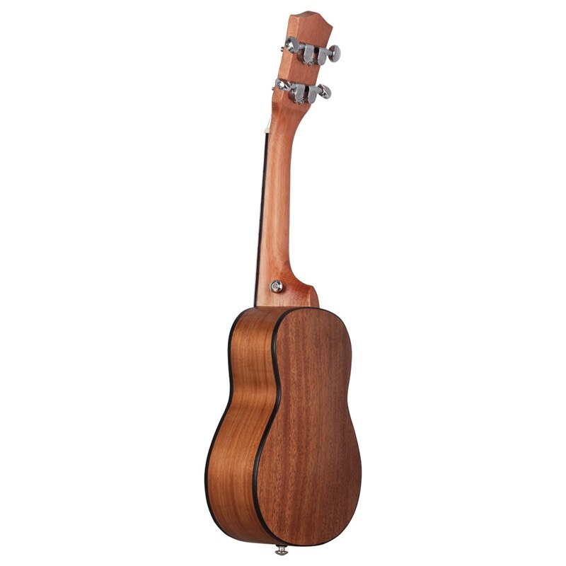 IRIN 21 Inch Walnut Wood 18 Fret Acoustic Tenor Ukulele Hawaii 4 Strings Guitar